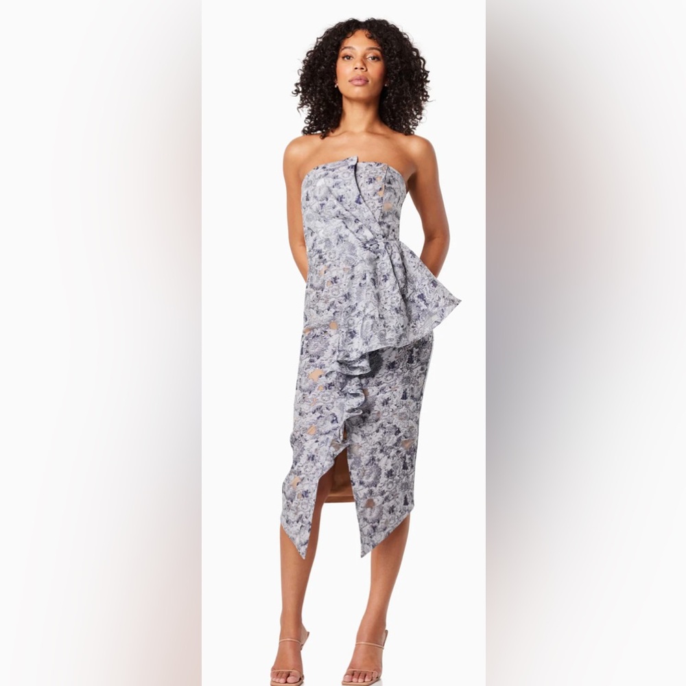 NWT ELLIATT Mojave strapless dress small